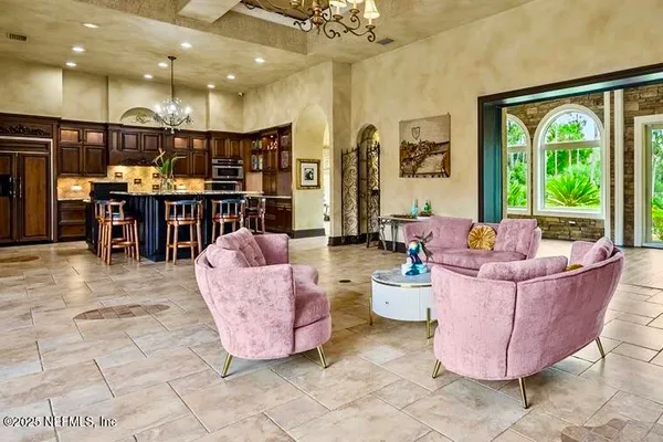 a backyard of a house