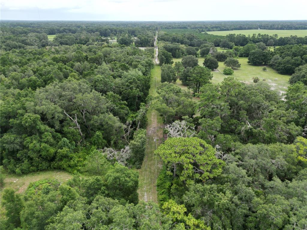 Southwest 107th Street Archer, FL 32618 - Photo 15 of 25 an aerial view of residential houses with outdoor space and trees