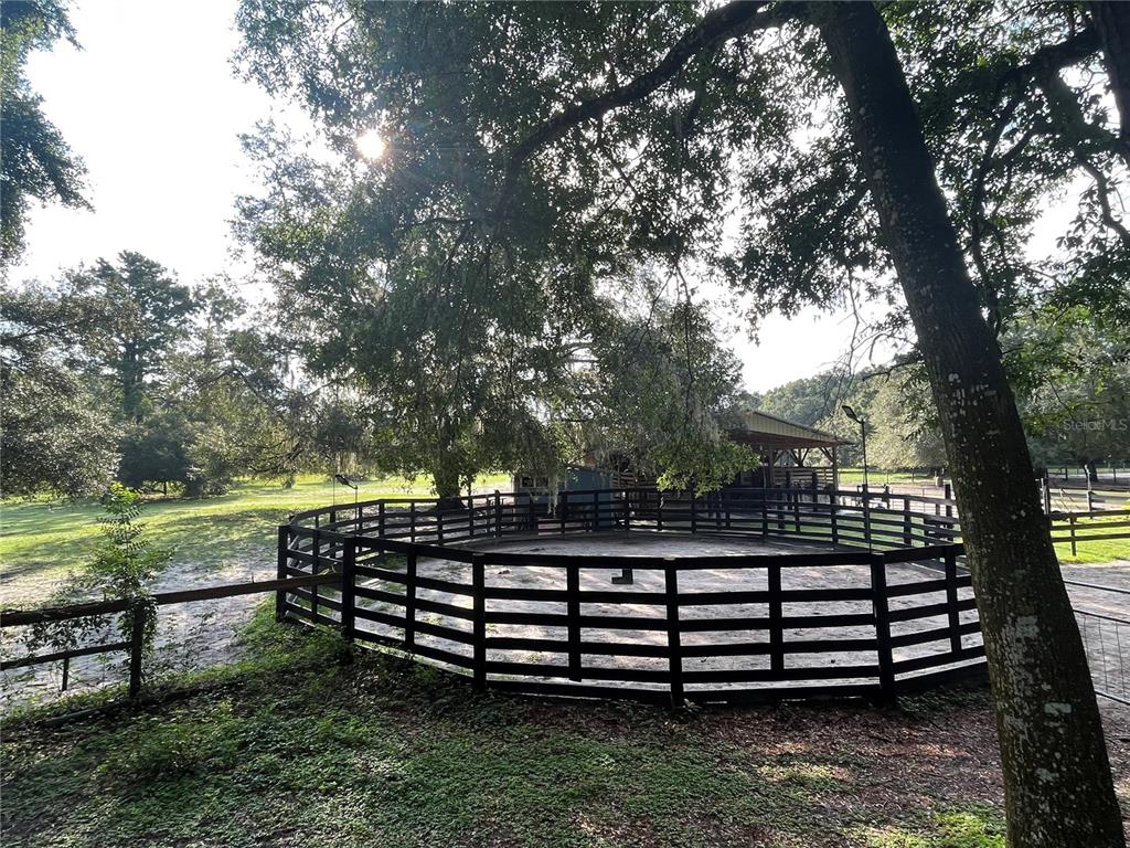 Southwest 107th Street Archer, FL 32618 - Photo 2 of 25 a view of a wooden bench and trees in the background