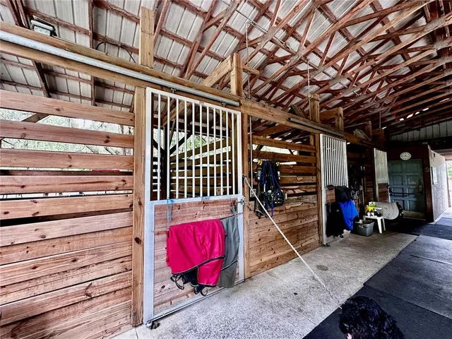 a view of storage and utility room