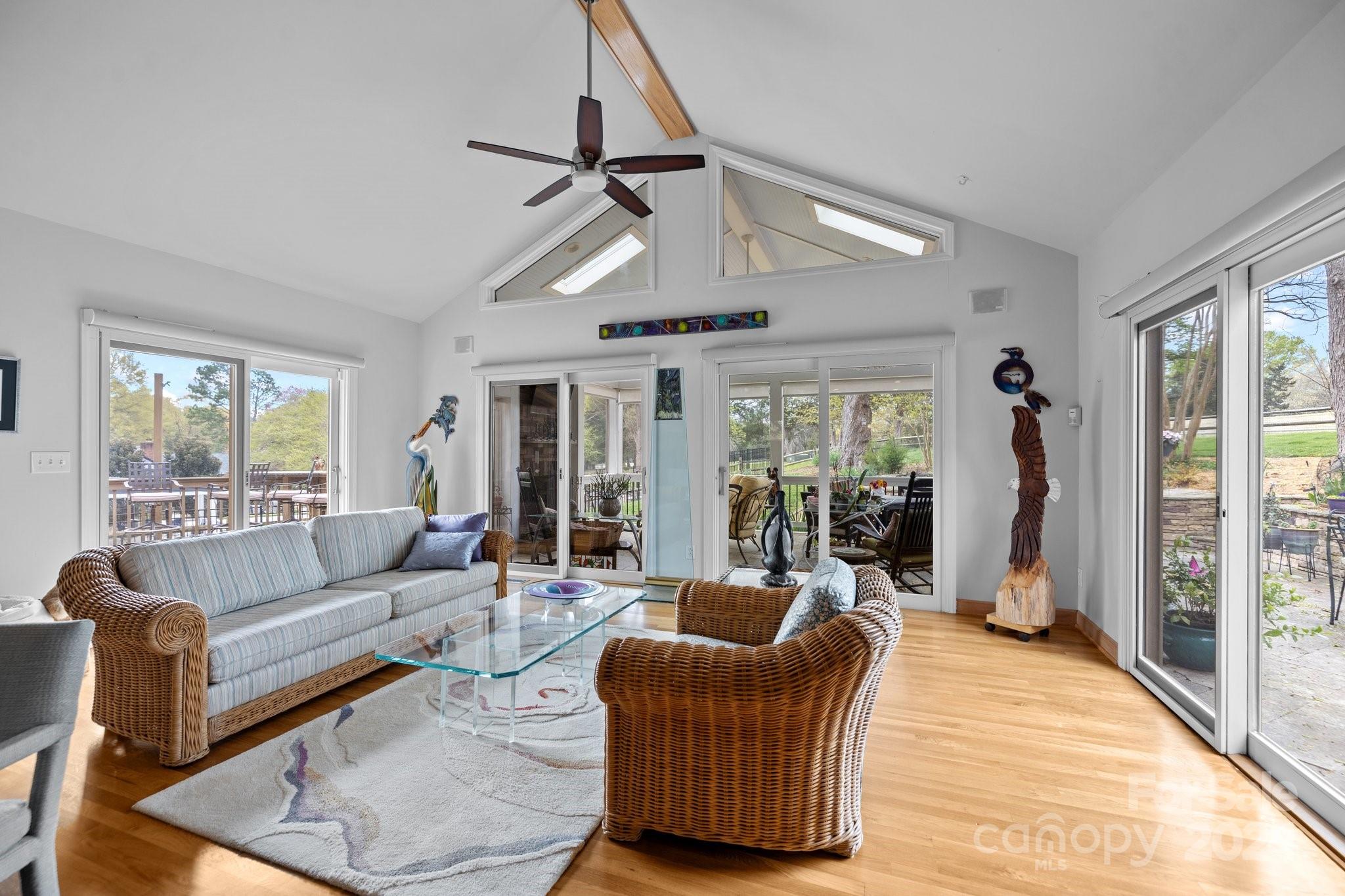 4500 Rounding Run Road Charlotte, NC 28277 - Photo 11 of 41 a living room with furniture and a large window