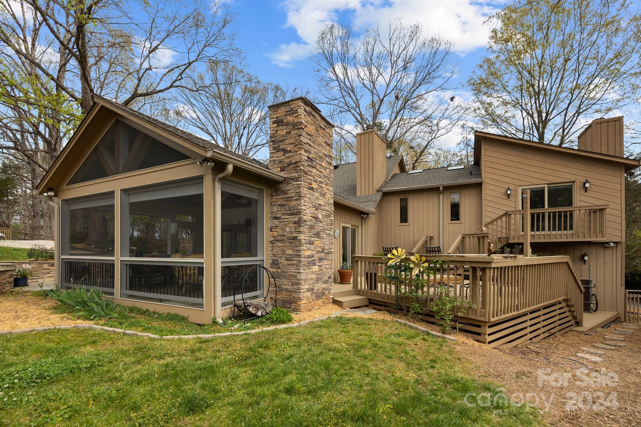 4500 Rounding Run Road Charlotte, NC 28277 - Photo 33 of 41 a view of a house with a yard and wooden fence