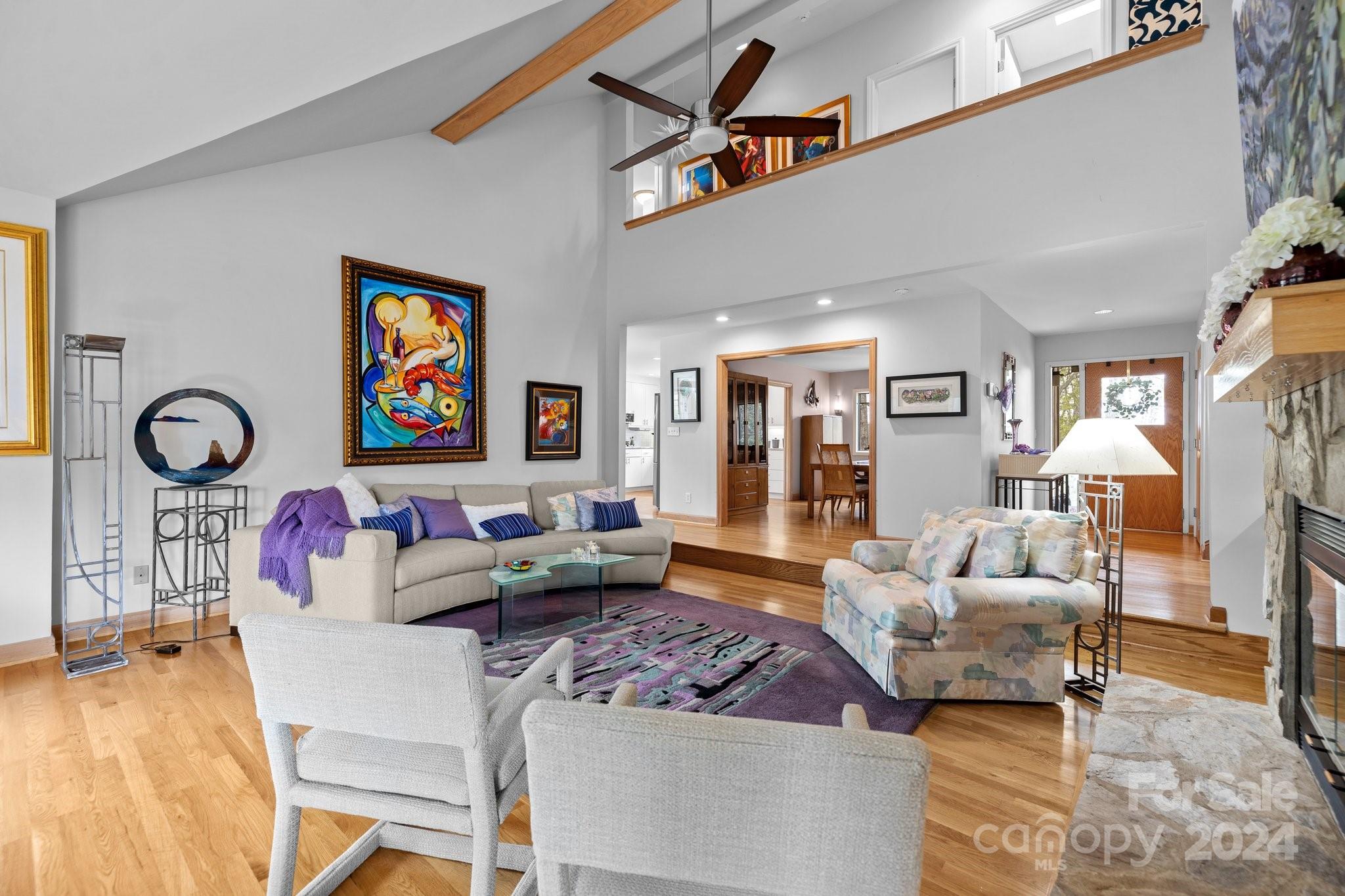 4500 Rounding Run Road Charlotte, NC 28277 - Photo 9 of 41 a living room with furniture and a flat screen tv