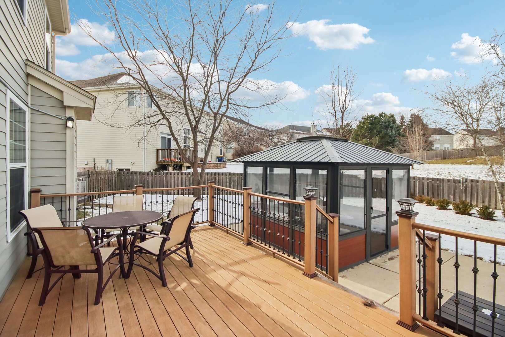 2930 Kelly Drive Elgin, IL 60124 - Photo 38 of 45 a view of a balcony with furniture
