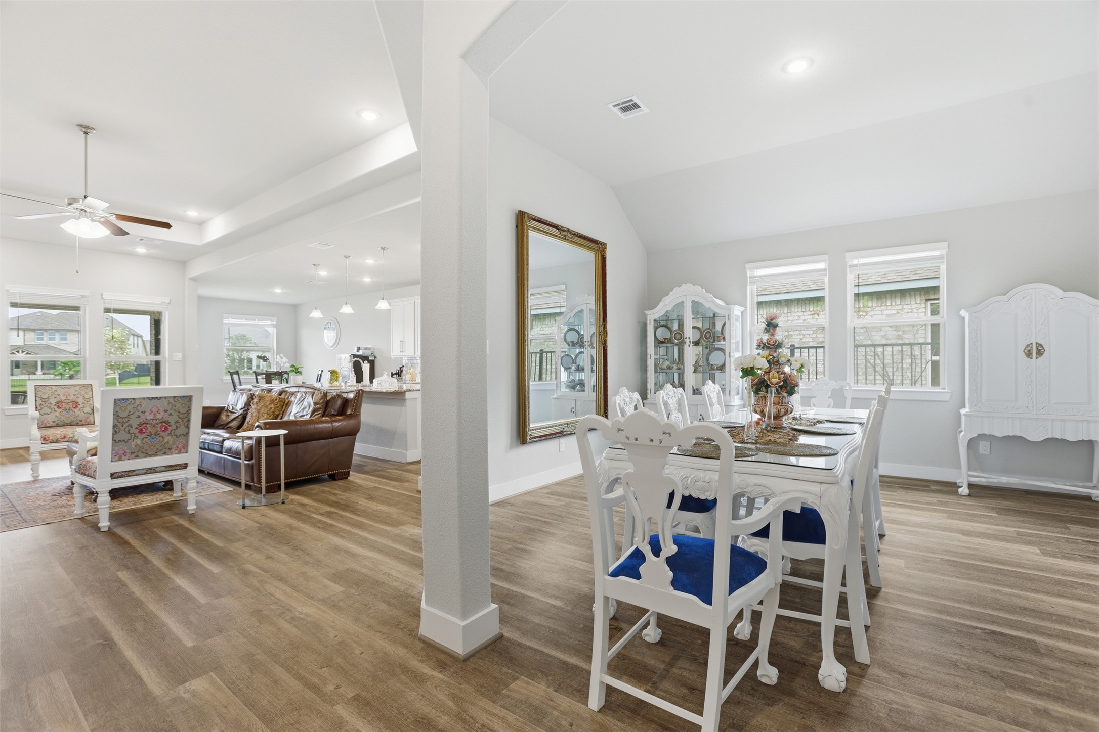 2725 Arbor Edge Crossing La Marque, TX 77568 - Photo 16 of 38 a view of a dining room with furniture window and wooden floor