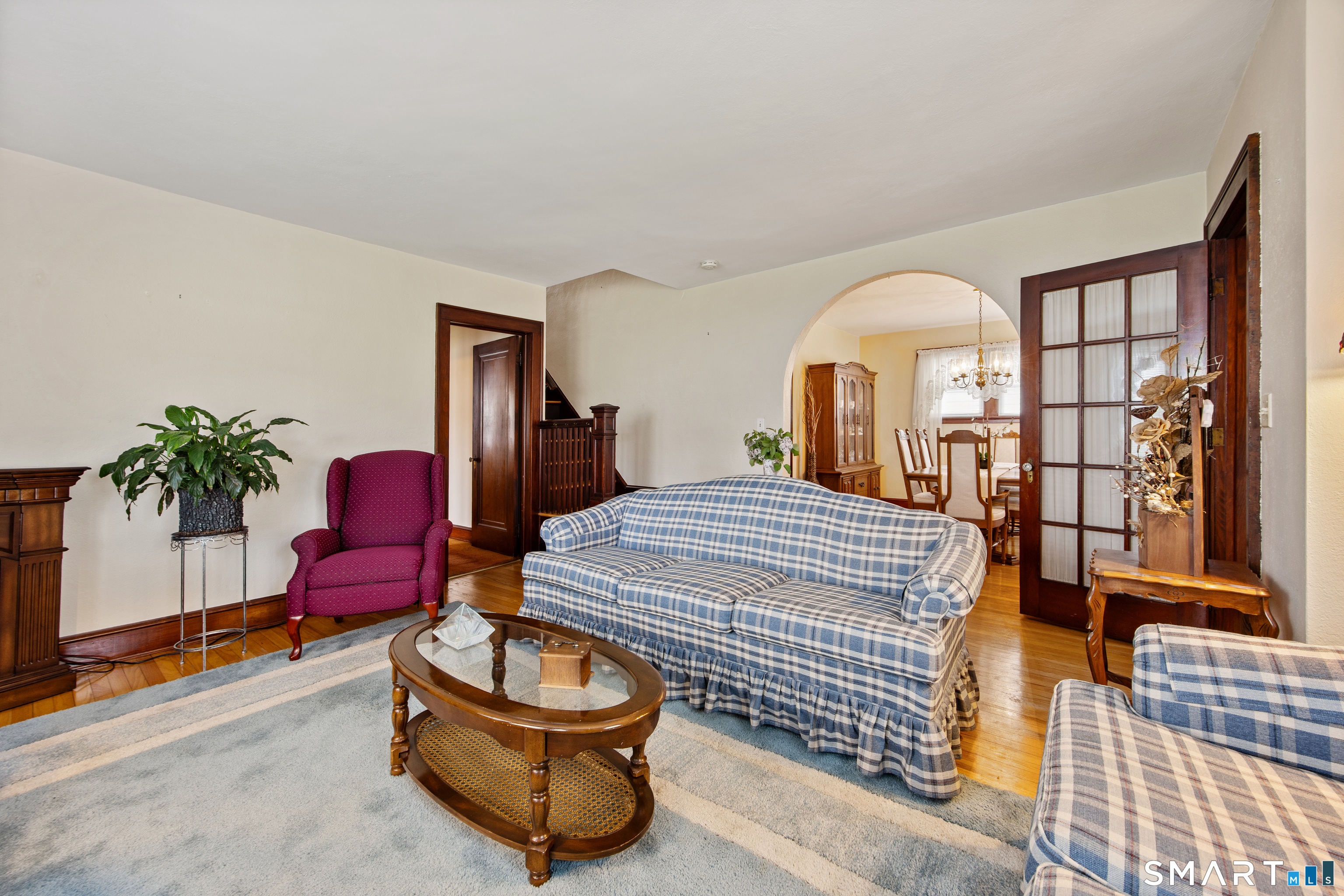 90 Harvard Avenue Meriden, CT 06451 - Photo 23 of 39 a bedroom with a bed and a potted plant