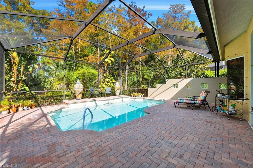 a view of outdoor space with seating