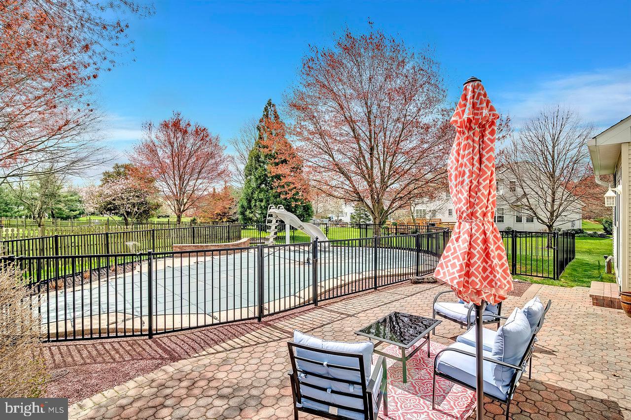 38 Amberfield Road Robbinsville, NJ 08691 - Photo 31 of 35 In-ground Pool & Patio