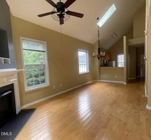a view of livingroom and window