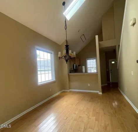 a view of livingroom with window