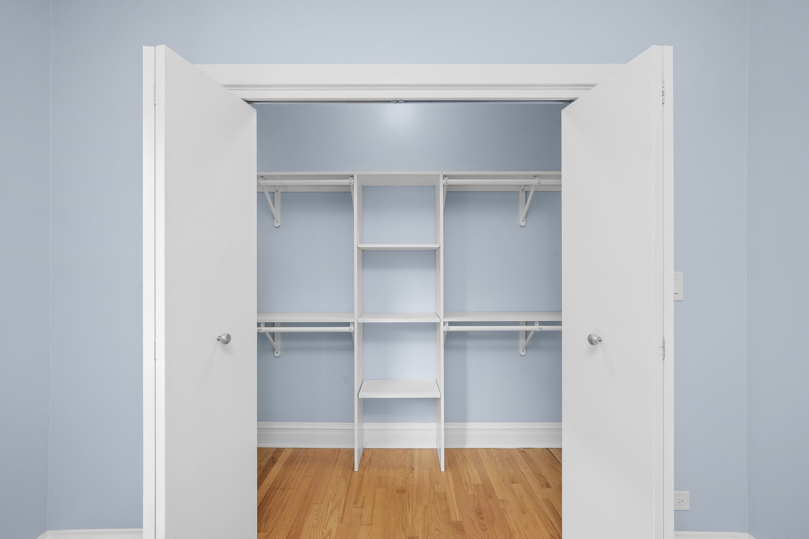 4239 West Melrose Street, Unit 2 Chicago, IL 60641 - Photo 16 of 27 a view of an empty walk in closet