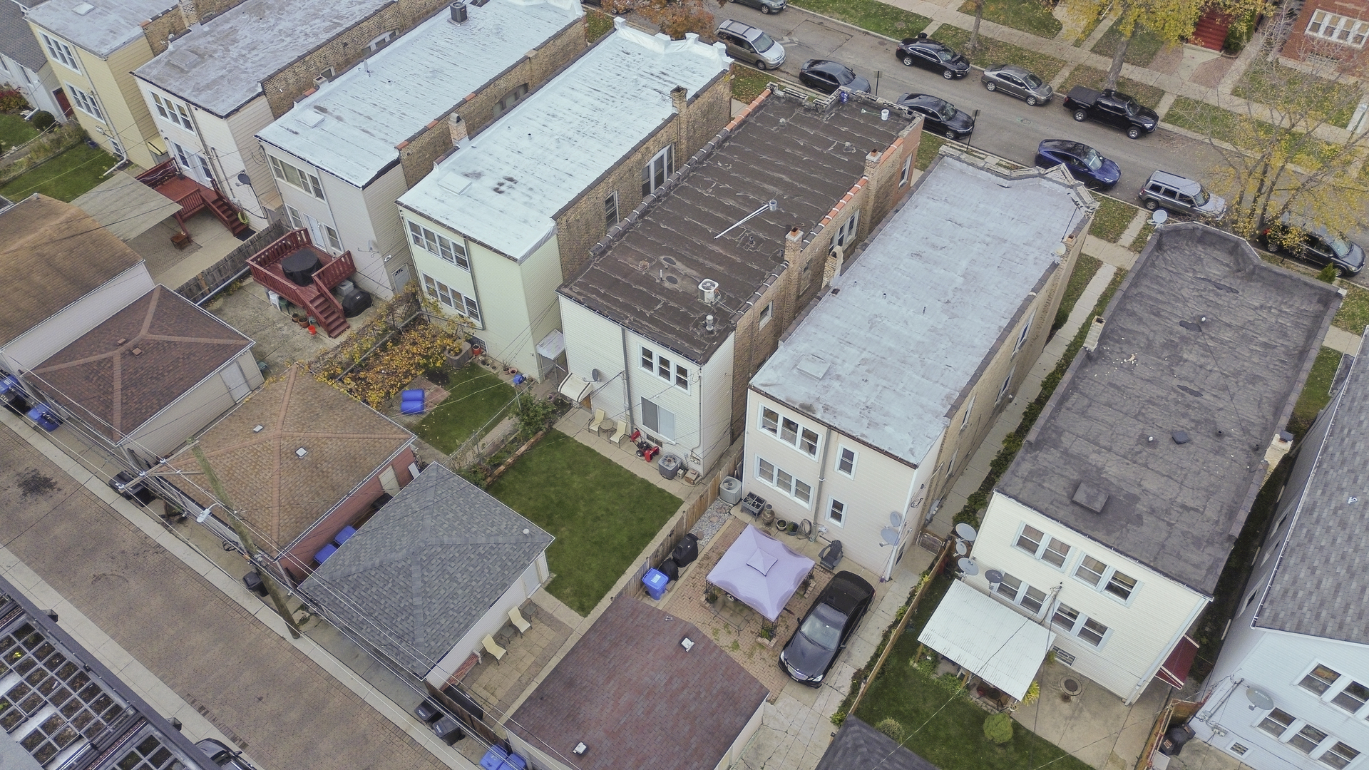 4239 West Melrose Street, Unit 2 Chicago, IL 60641 - Photo 5 of 27 an aerial view of a house