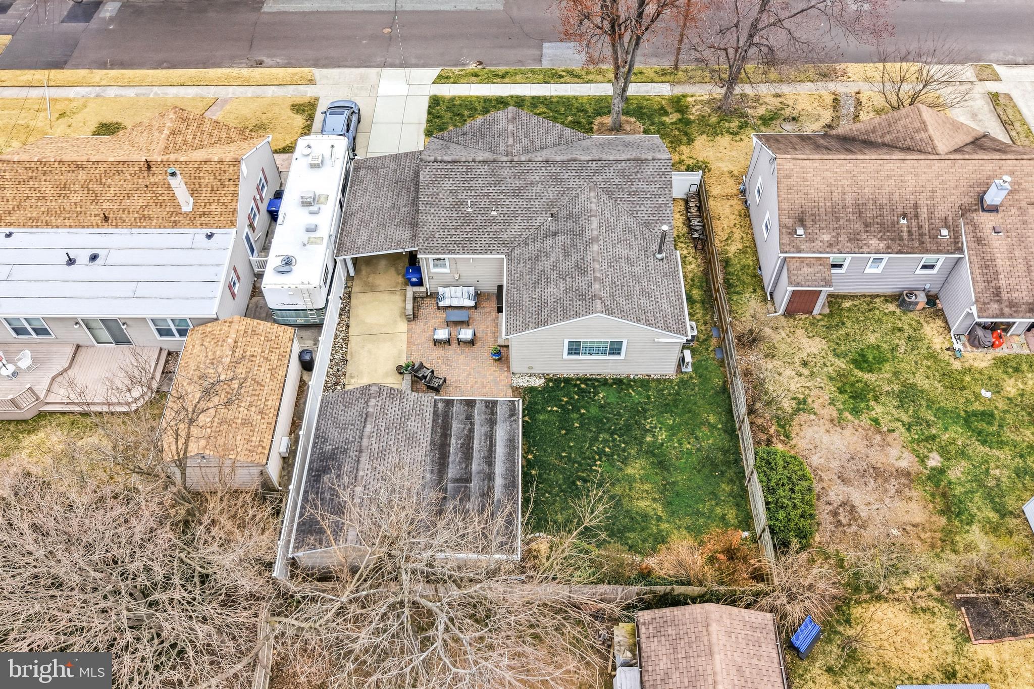 6 Woodbine Avenue Maple Shade, NJ 08052 - Photo 25 of 35 a aerial view of a house with outdoor space