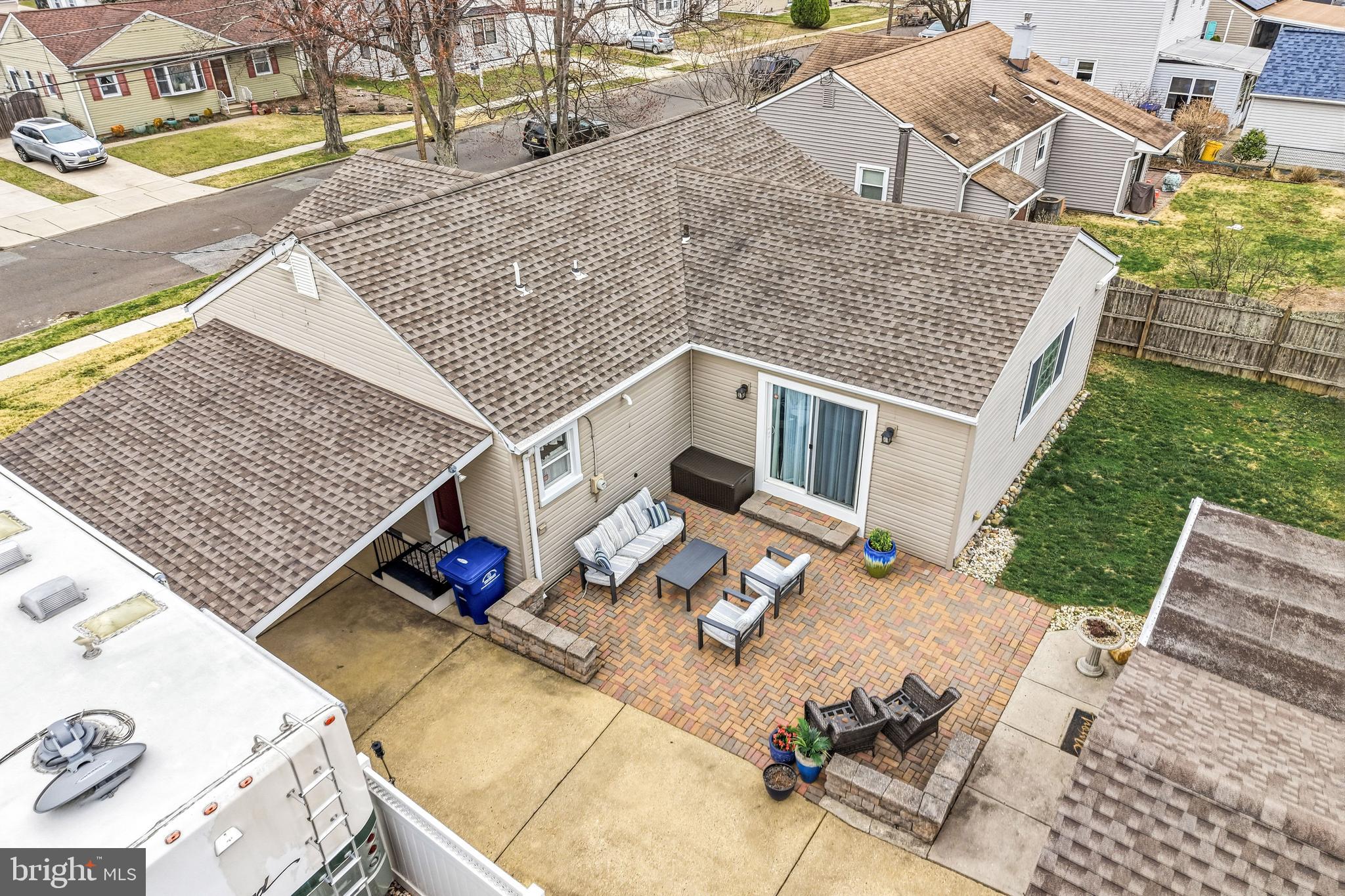 6 Woodbine Avenue Maple Shade, NJ 08052 - Photo 26 of 35 an aerial view of a house with a yard