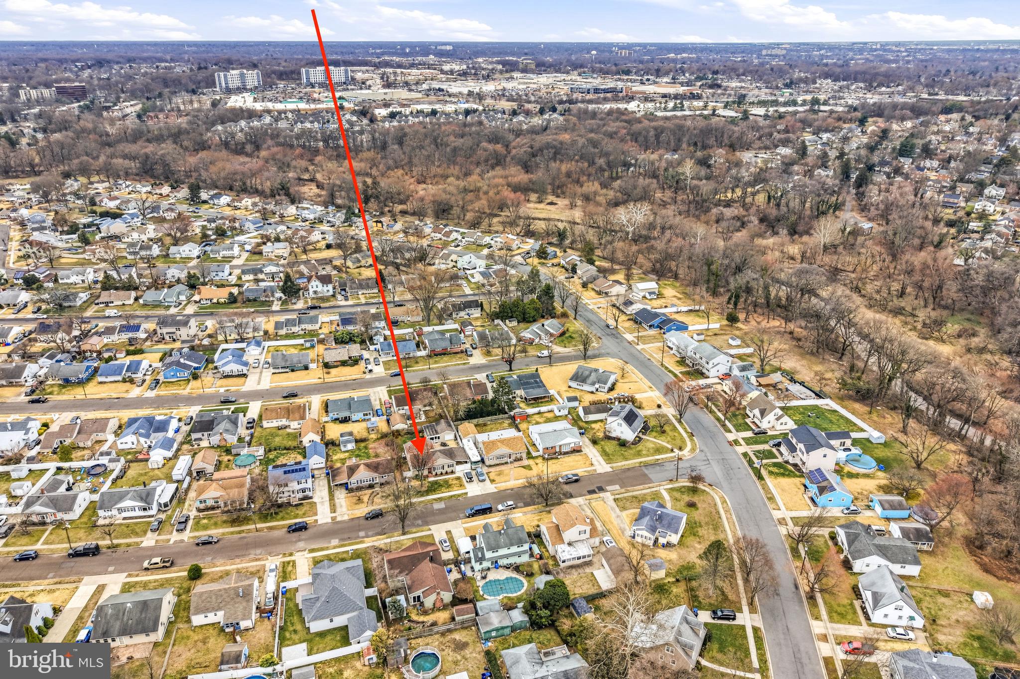 6 Woodbine Avenue Maple Shade, NJ 08052 - Photo 35 of 35 an aerial view of a city