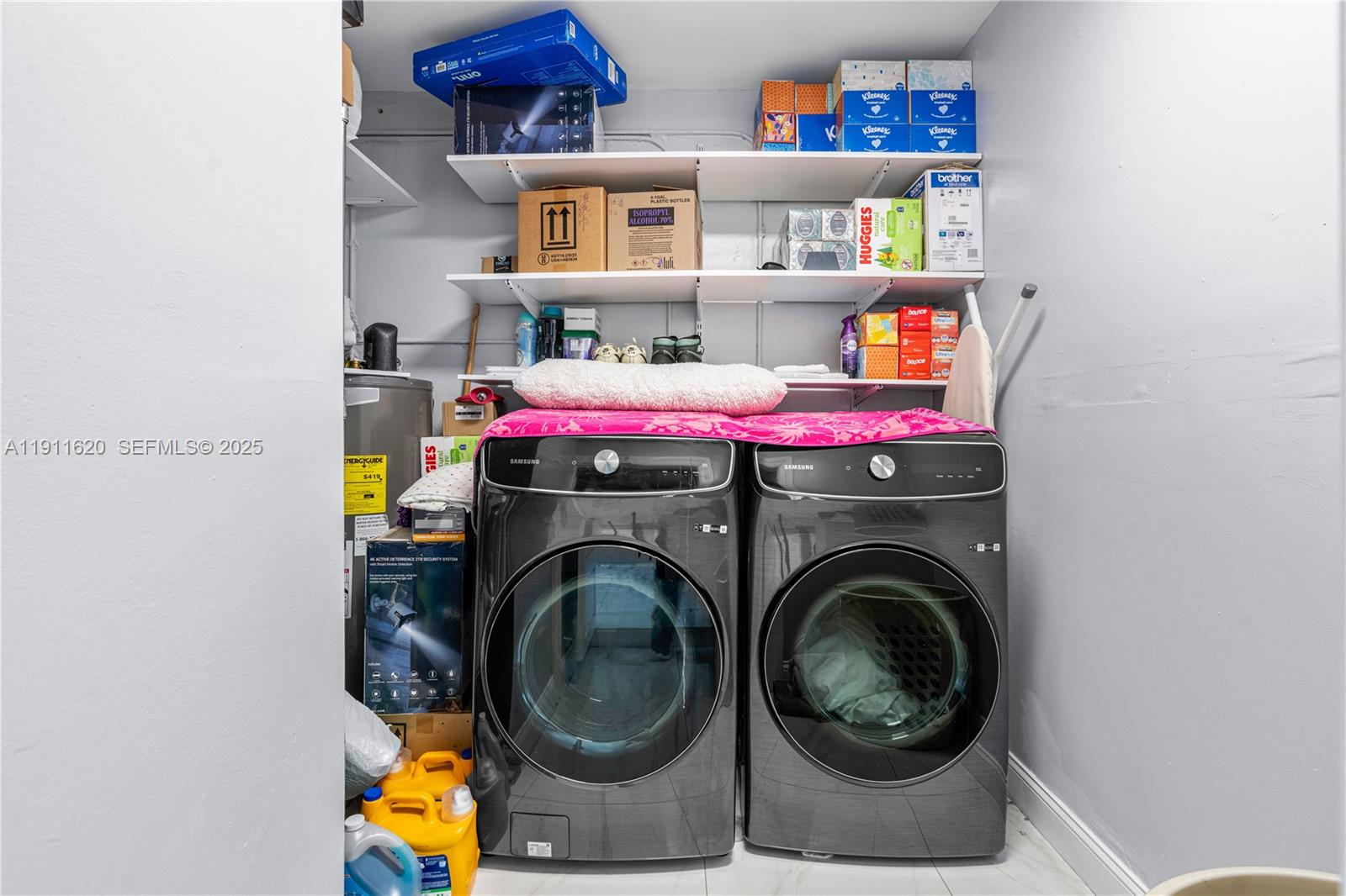 5262 Southwest 153rd Court Miami, FL 33185 - Photo 27 of 47 a utility room with dryer and washer