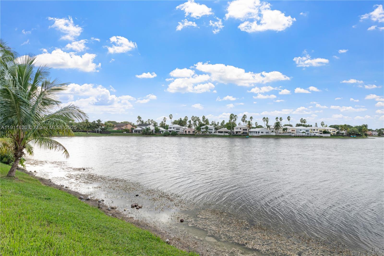 5262 Southwest 153rd Court Miami, FL 33185 - Photo 34 of 47 a view of a lake with a city