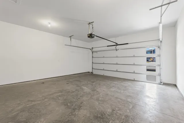 a view of a room with an empty space