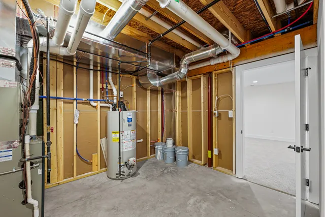 a bathroom with a sink vanity and toilet