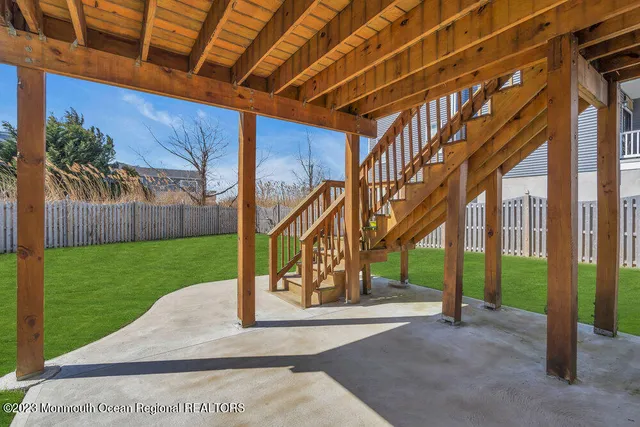 a view of a building with a park