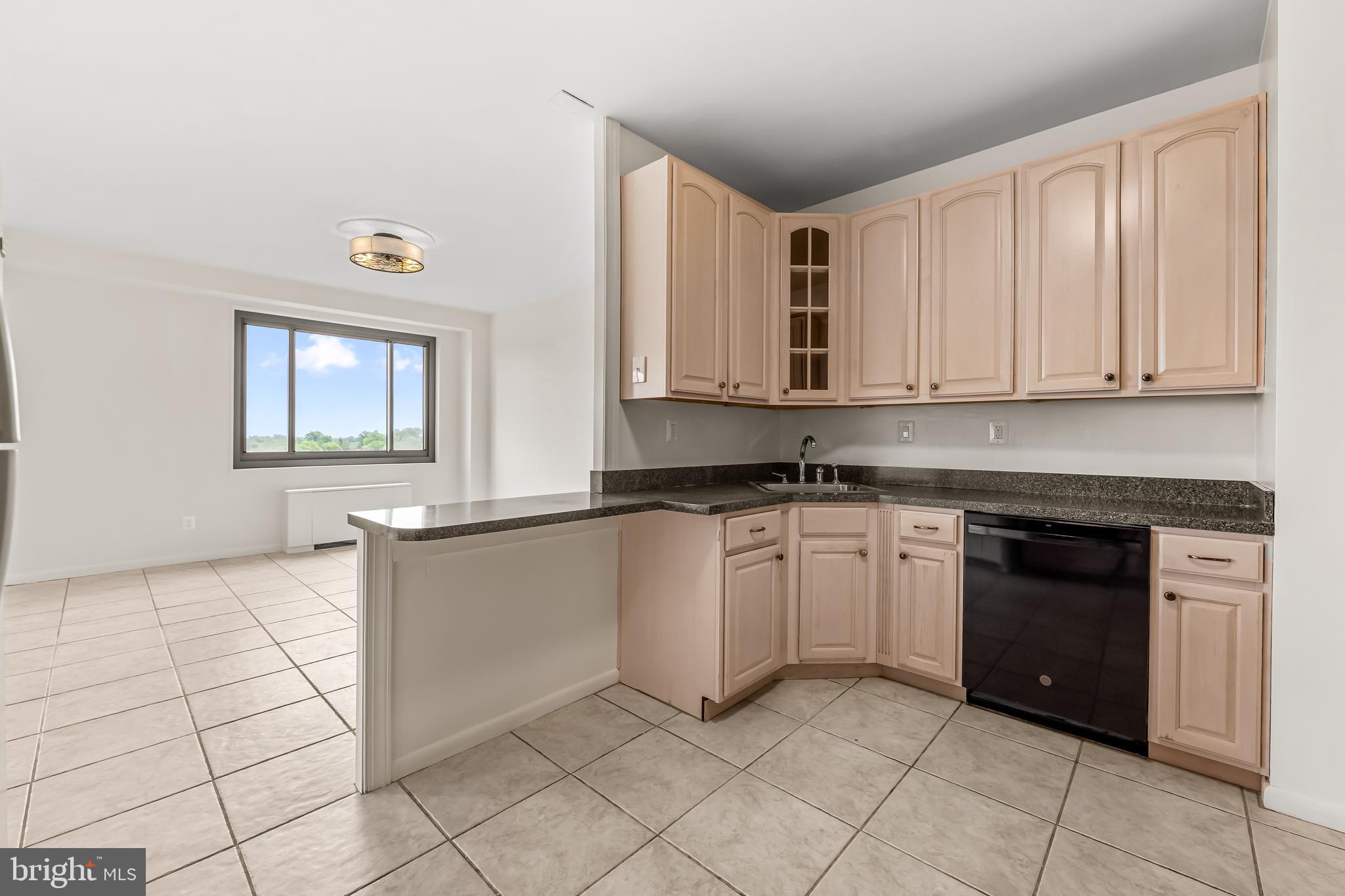 11 Slade Avenue, Unit 911 Baltimore, MD 21208 - Photo 16 of 32 a kitchen with stainless steel appliances granite countertop a stove a sink and a granite counter tops