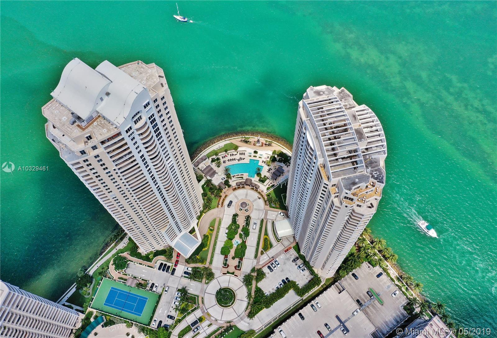 808 Brickell Key Drive, Unit 802 Miami, FL 33131 - Photo 20 of 48 Tequesta Point from the Sky!