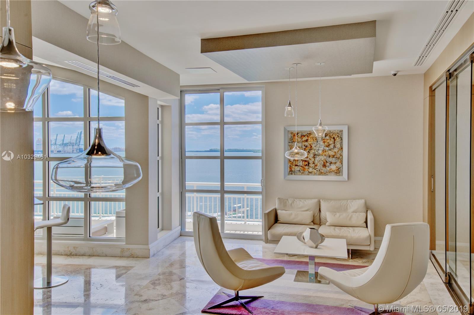 808 Brickell Key Drive, Unit 802 Miami, FL 33131 - Photo 29 of 48 Your new lobby at Two Tequesta Point.