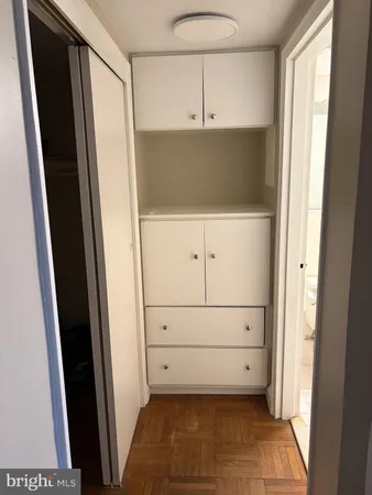 a view of a room with shelf