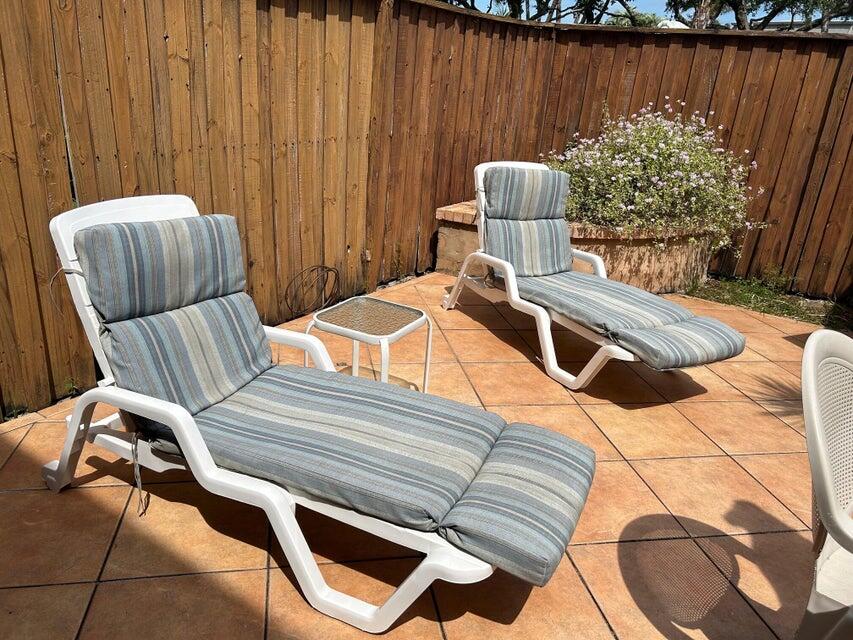 1420 Ocean Way, Unit 14D Jupiter, FL 33477 - Photo 25 of 34 a view of a balcony with furniture