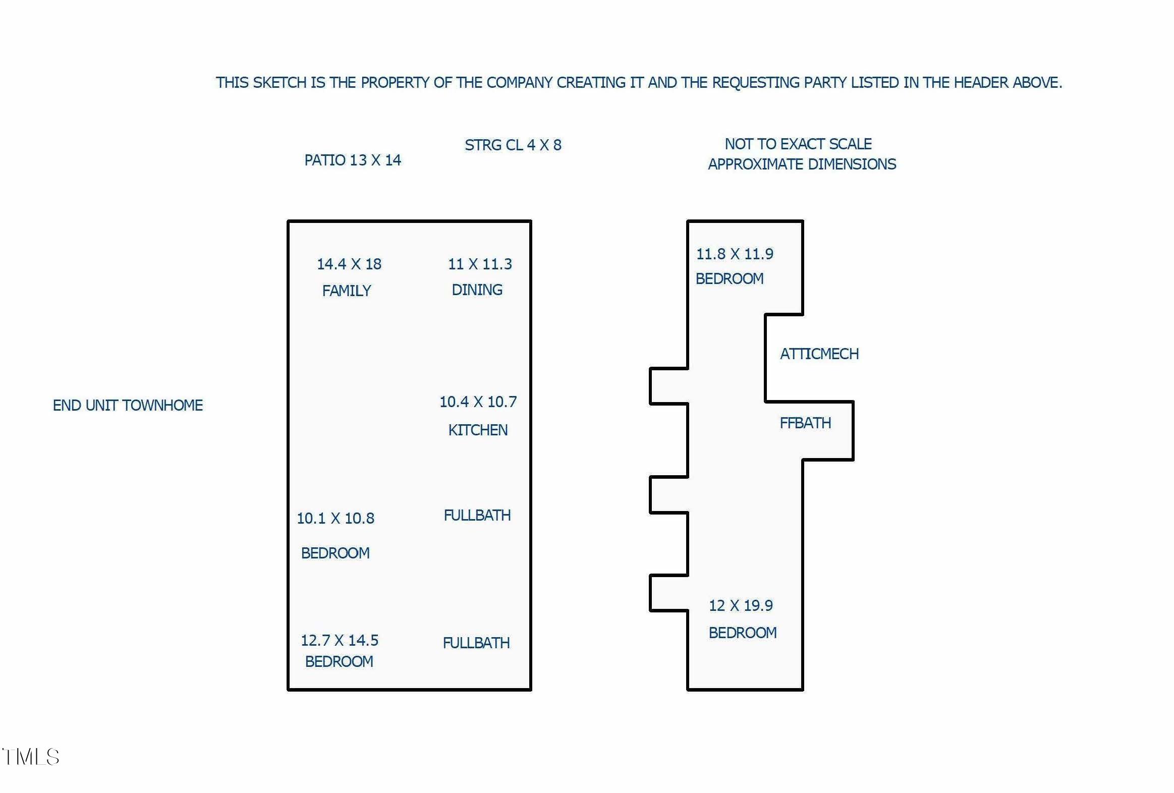 5674 Hamstead Crossing Raleigh, NC 27612 - Photo 43 of 43 Hamstead Xing - Floor Plan
