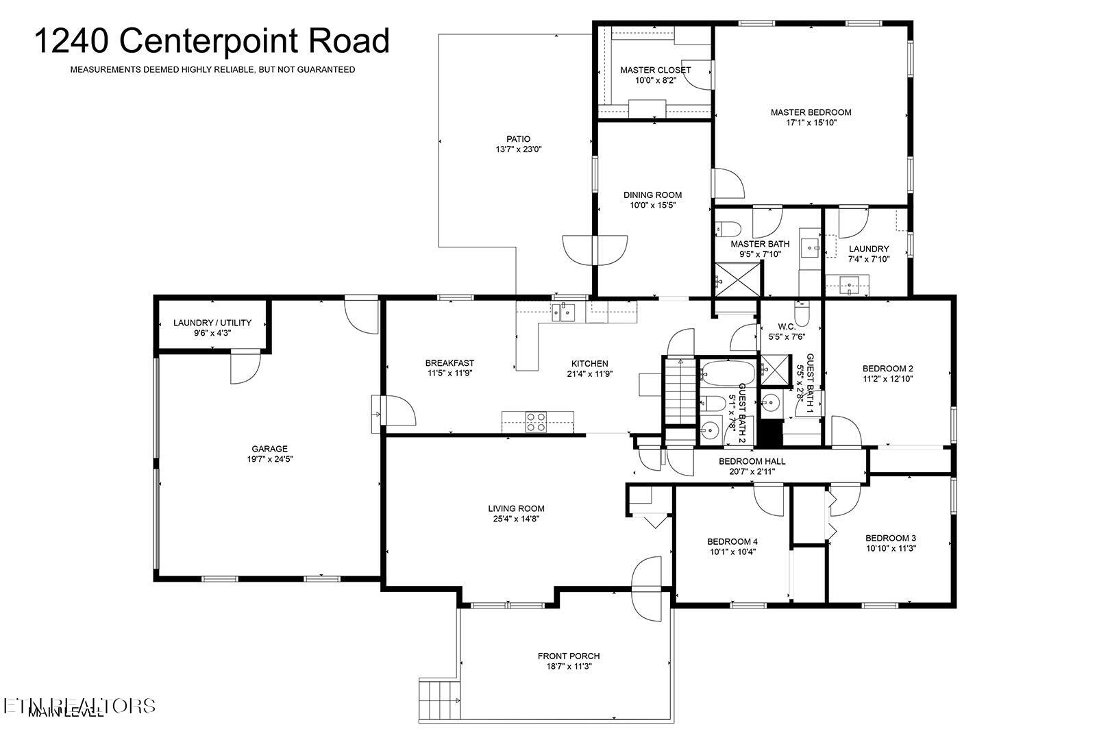 1240 Centerpoint Road Decatur, TN 37322 - Photo 55 of 56 55_CenterpointRoad_1240_FloorPlan-MainLe