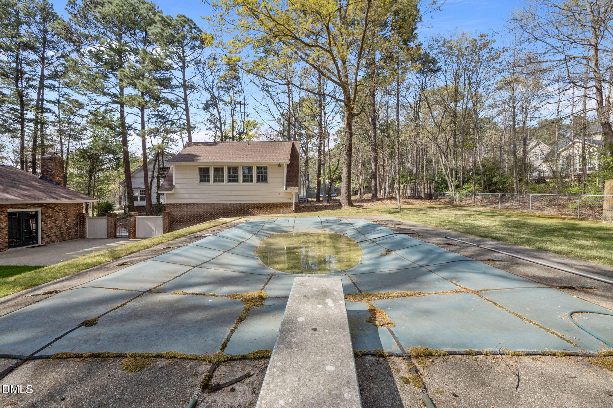 2421 Bonnie Brae Road Durham, NC 27703 - Photo 40 of 55 a view of a house with a yard