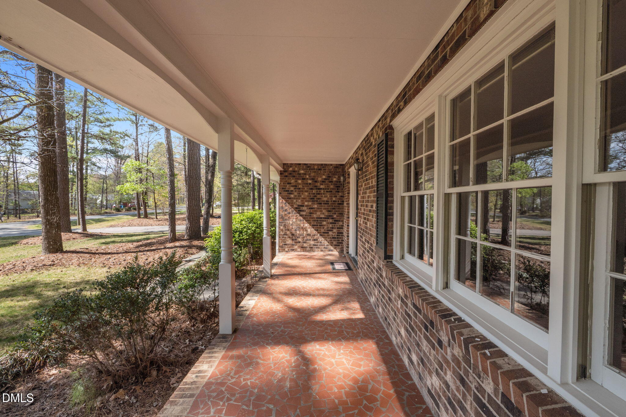 2421 Bonnie Brae Road Durham, NC 27703 - Photo 4 of 55 a view of porch with wooden stairs