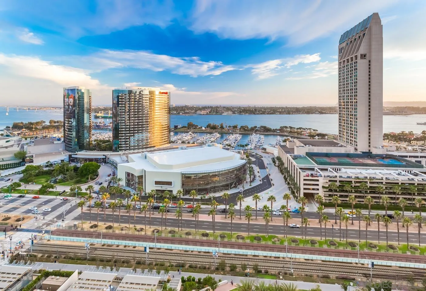 550 Front Street, Unit 1908 San Diego, CA 92101 - Photo 17 of 27 a large building with a view of city