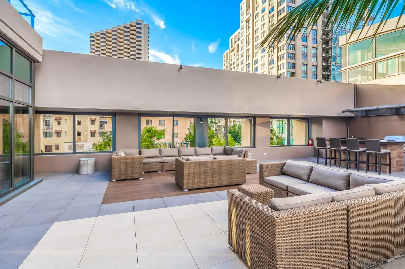 550 Front Street, Unit 1908 San Diego, CA 92101 - Photo 26 of 27 a view of living room with furniture and large window