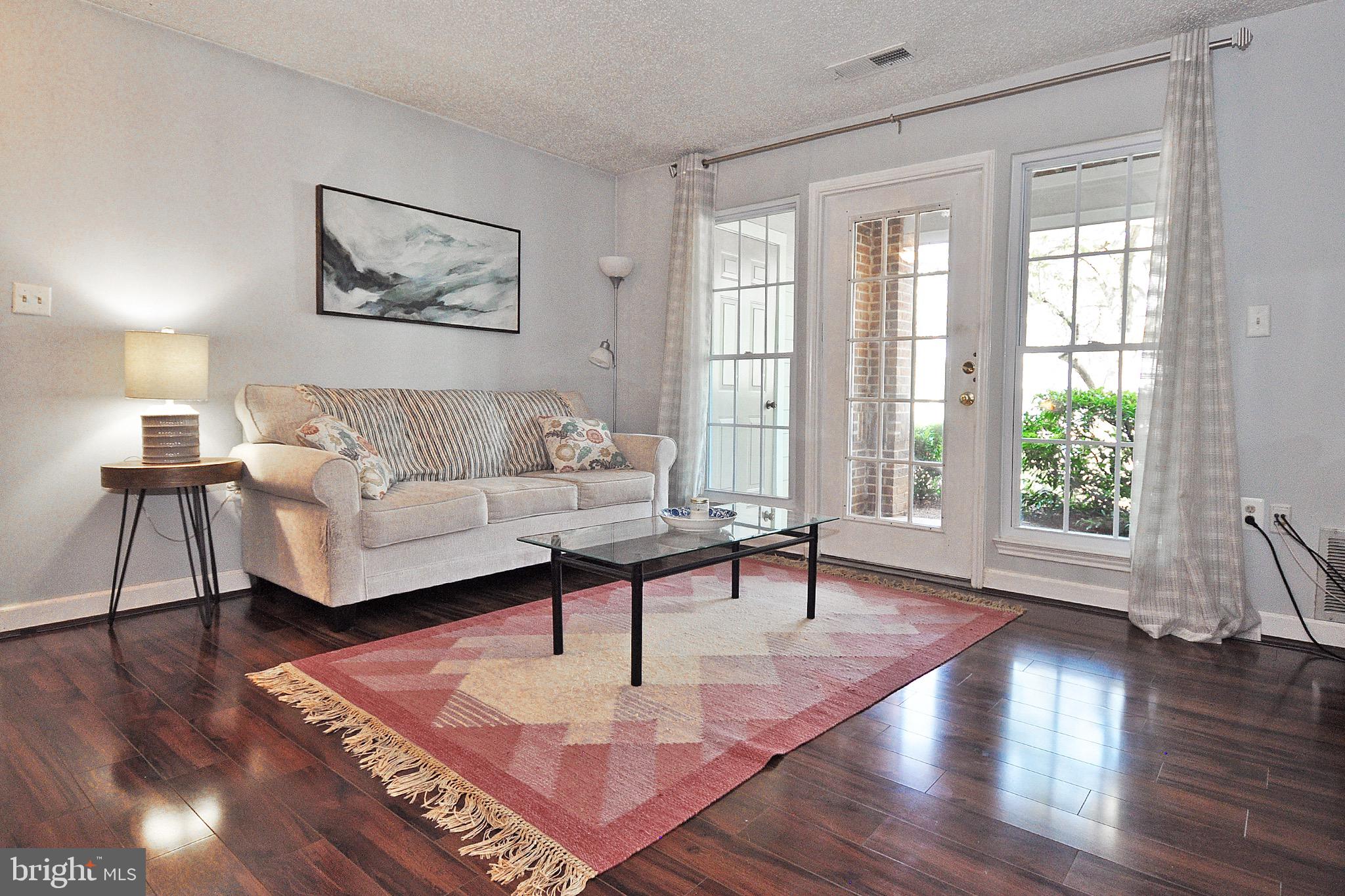 20963 Timber Ridge Terrace, Unit 101 Ashburn, VA 20147 - Photo 3 of 26 Sunny and Bright Living Room