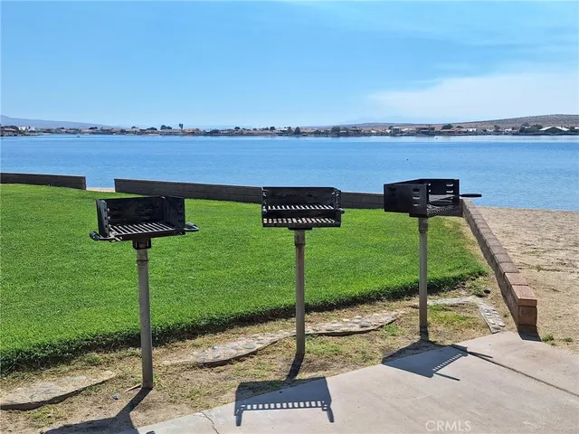 a view of a terrace with a bench