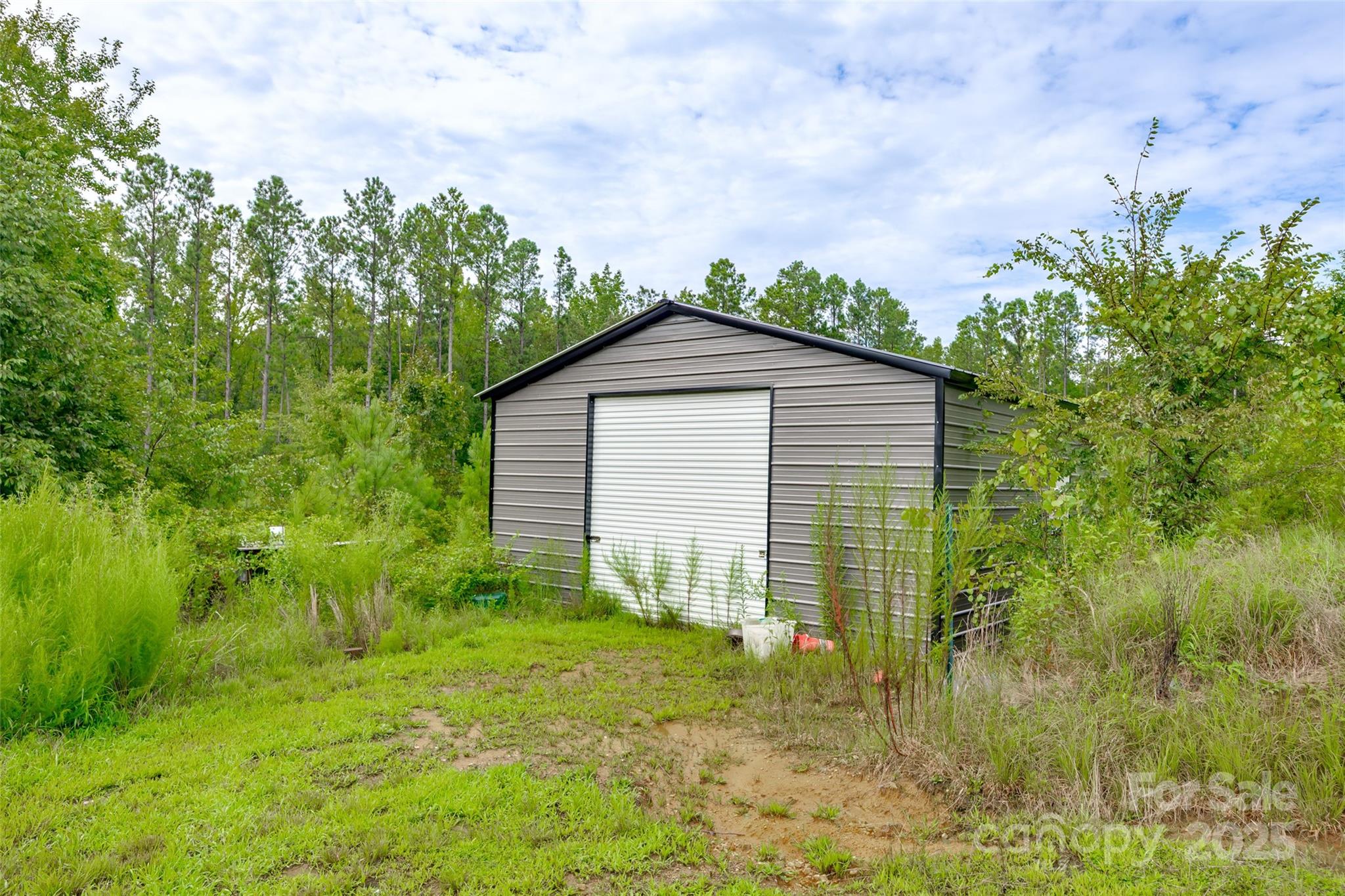 0 Knopf Drive Great Falls, SC 29055 - Photo 3 of 28 a backyard of a house with plants and large trees
