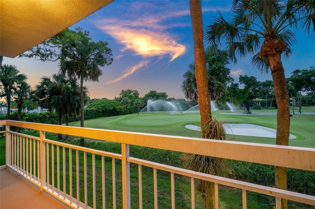 6181 Balboa Circle, Unit 201 Boca Raton, FL 33433 - Photo 31 of 32 Sunsets and fresh air in the evening.