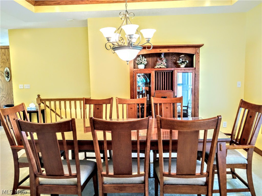 5136 Burnett Road Kent, OH 44240 - Photo 5 of 28 Dining Room w/ tray ceiling