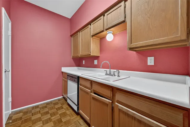 a close view of closet