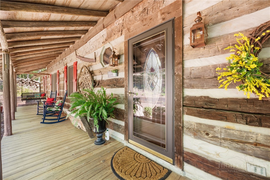 2177 Homestead Road Todd, NC 28684 - Photo 48 of 49 a view of a porch with seating space