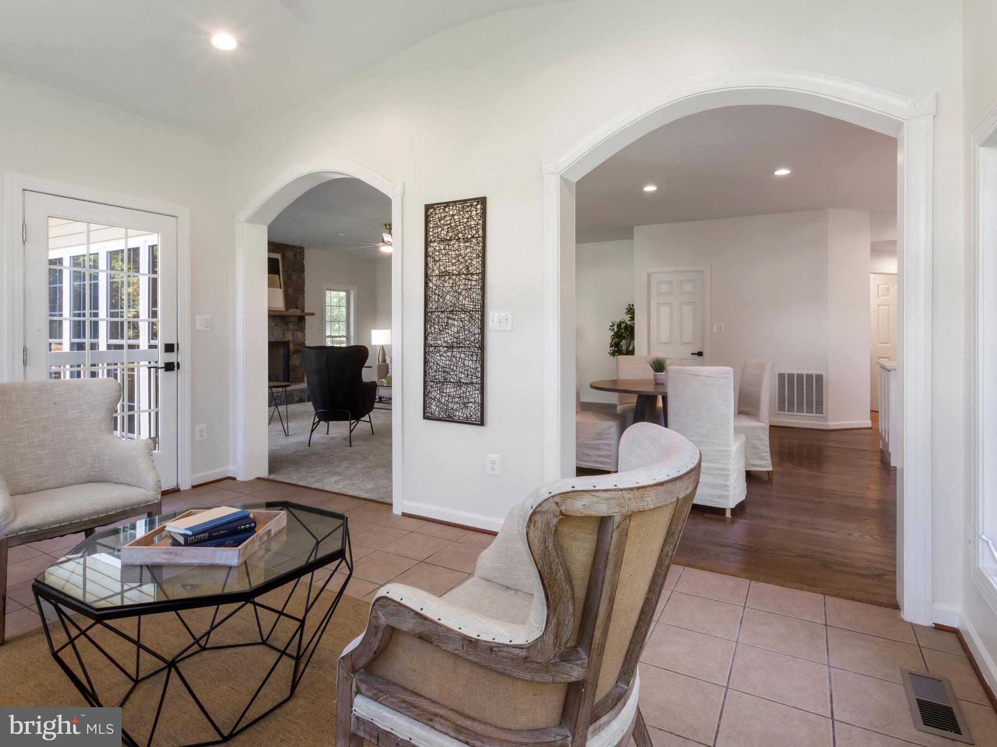1612 Winesapp Drive Odenton, MD 21113 - Photo 10 of 34 a living room with furniture and a view of kitchen