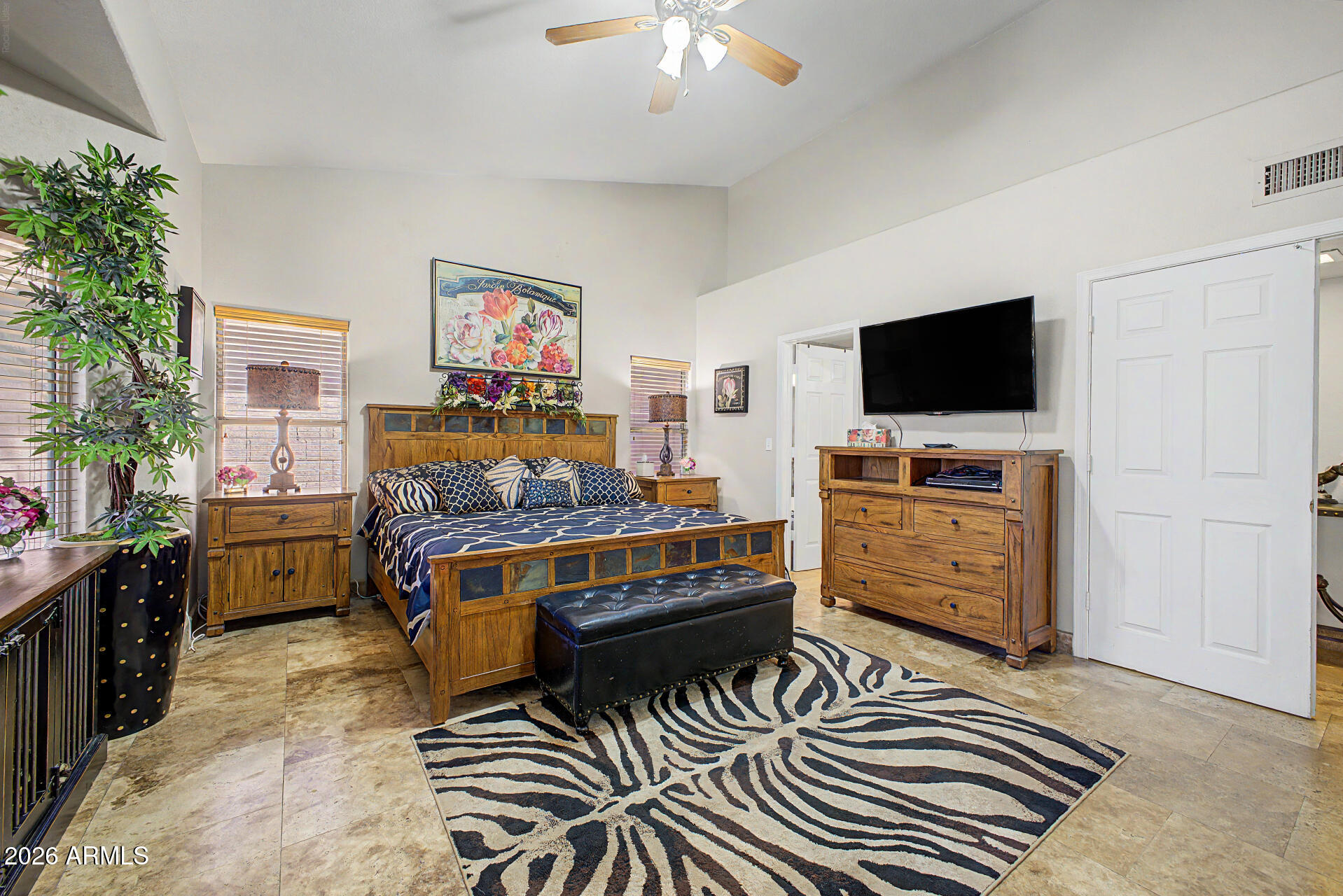 3948 North Ranier Mesa, AZ 85215 - Photo 24 of 69 a bedroom with furniture and a flat screen tv
