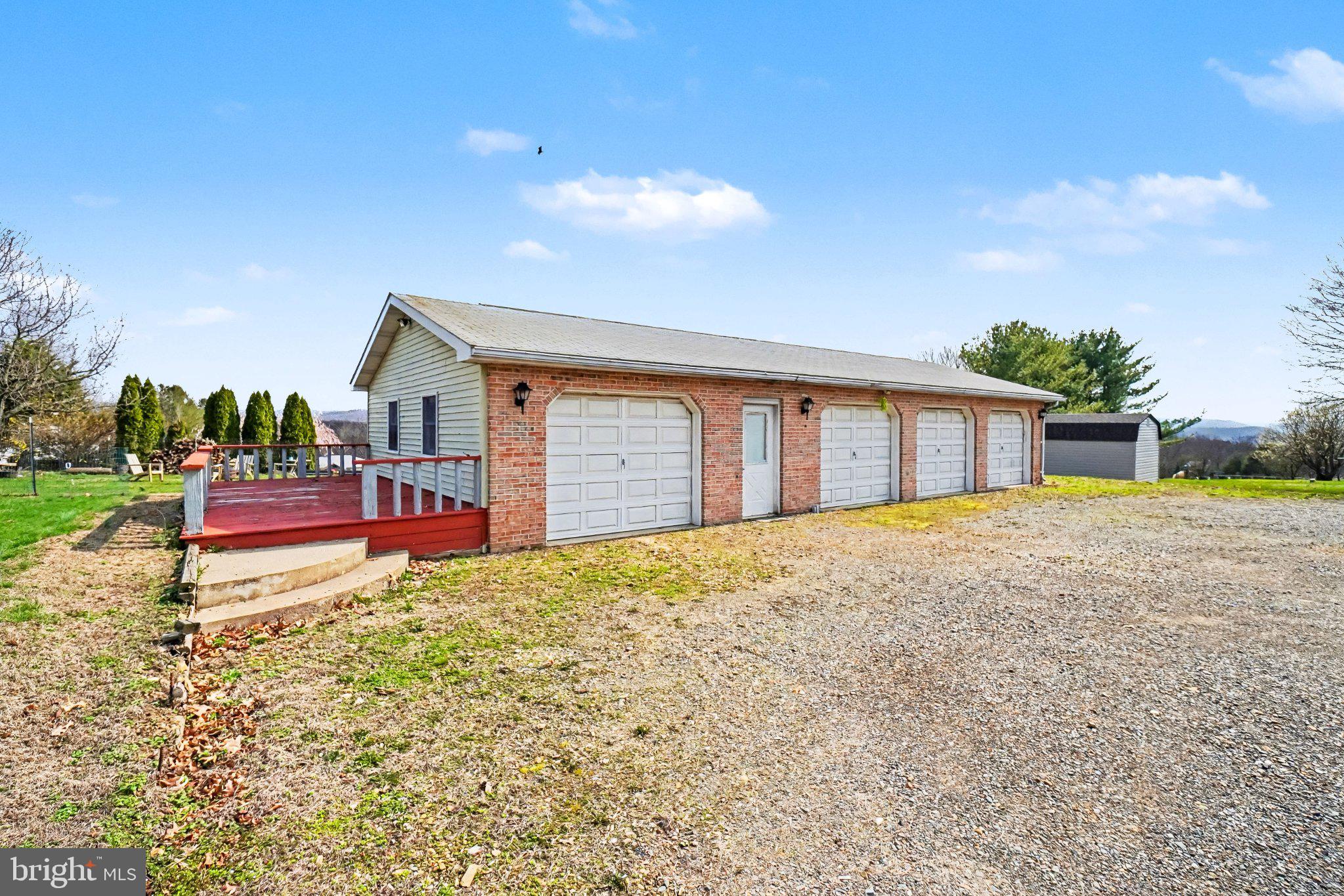 369 Dunkel School Road Halifax, PA 17032 - Photo 29 of 33 Charming garage with scenic views.