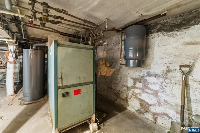 a view of storage and utility room