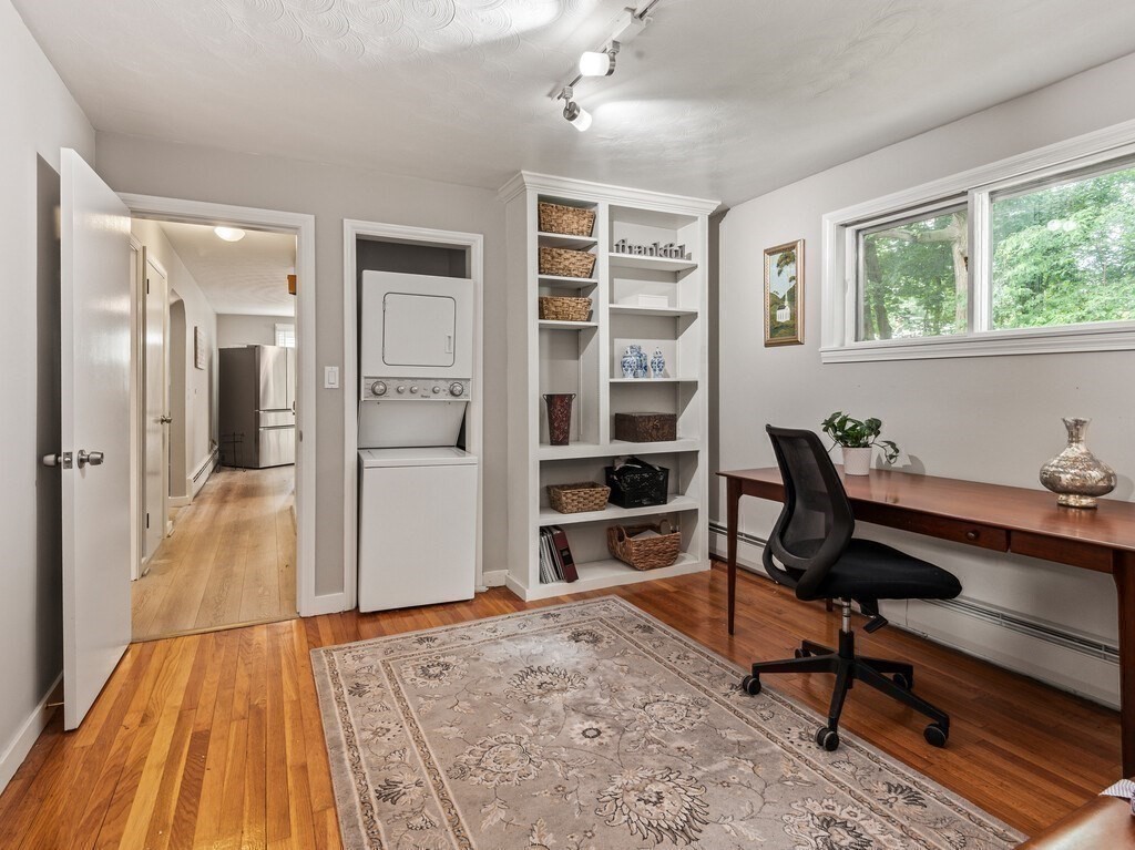 27 Whitla Drive Worcester, MA 01604 - Photo 15 of 38 a view of a workspace with furniture and a window