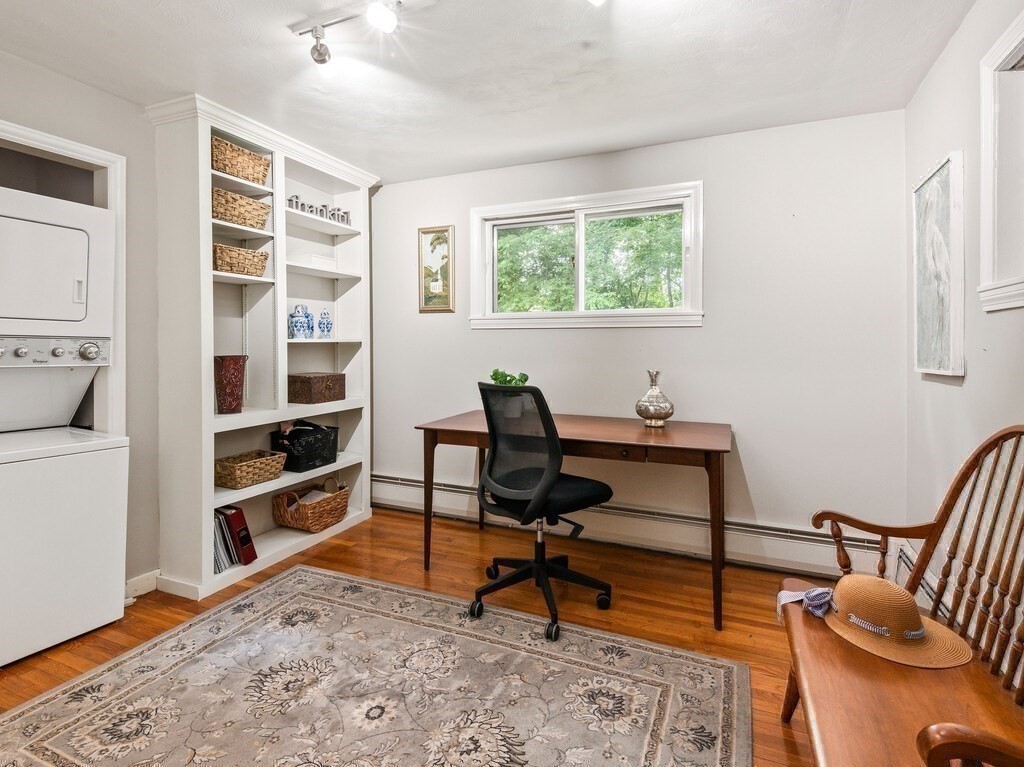 27 Whitla Drive Worcester, MA 01604 - Photo 17 of 38 a view of a workspace with furniture and a window