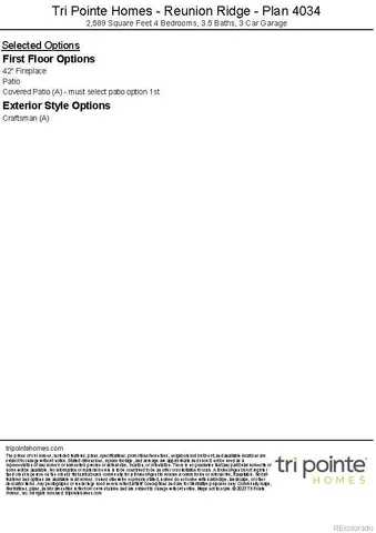 $649,900 | 13398 East 99th Place, Commerce City, CO 80022