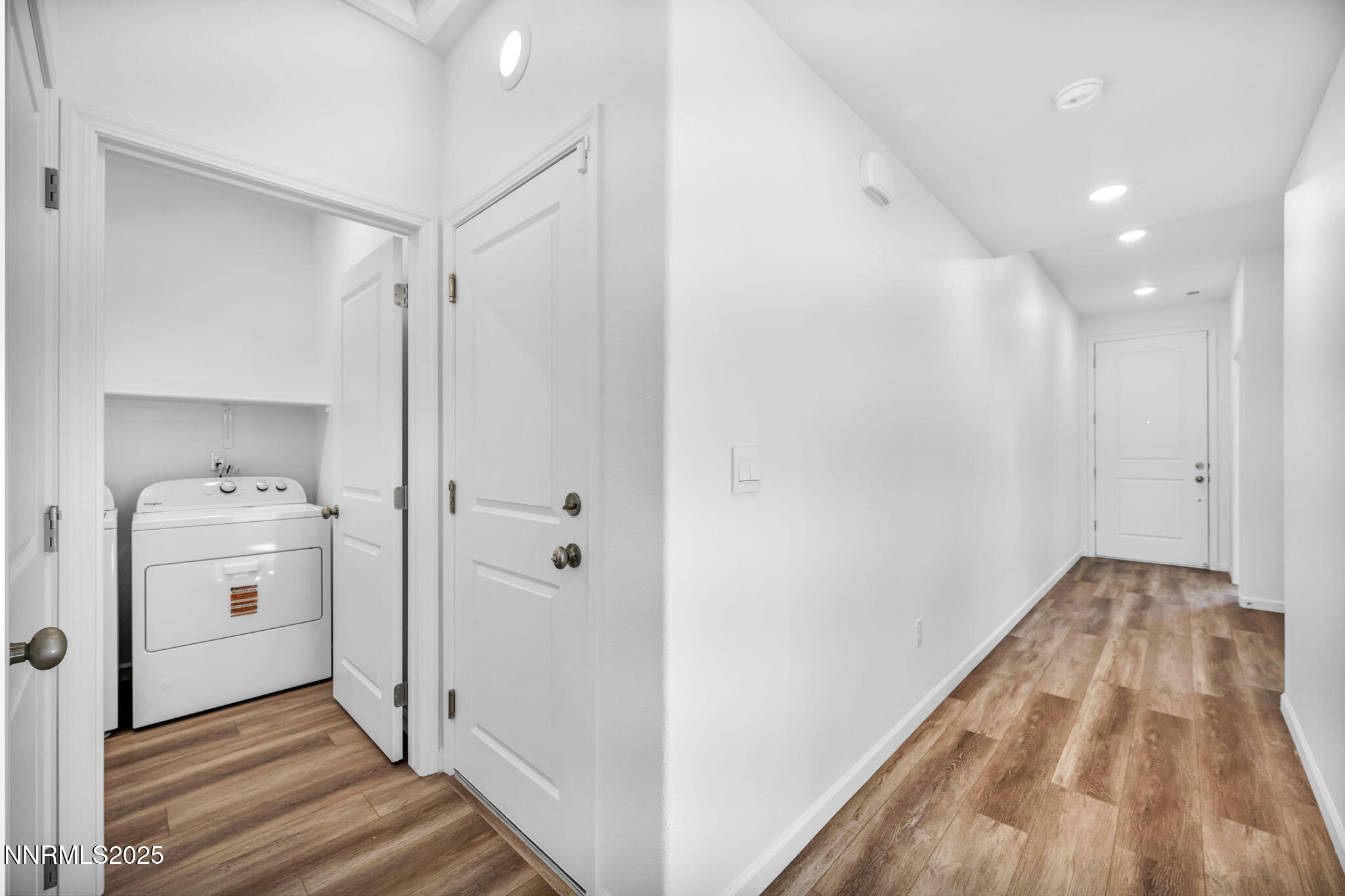 700 Kess Way Reno, NV 89506 - Photo 50 of 53 a view of a hallway with closet and wooden floor